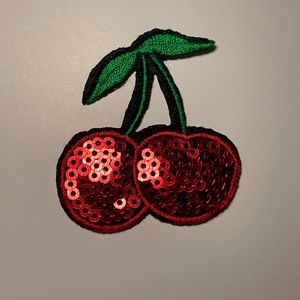 Iron-On Cherry Patch
